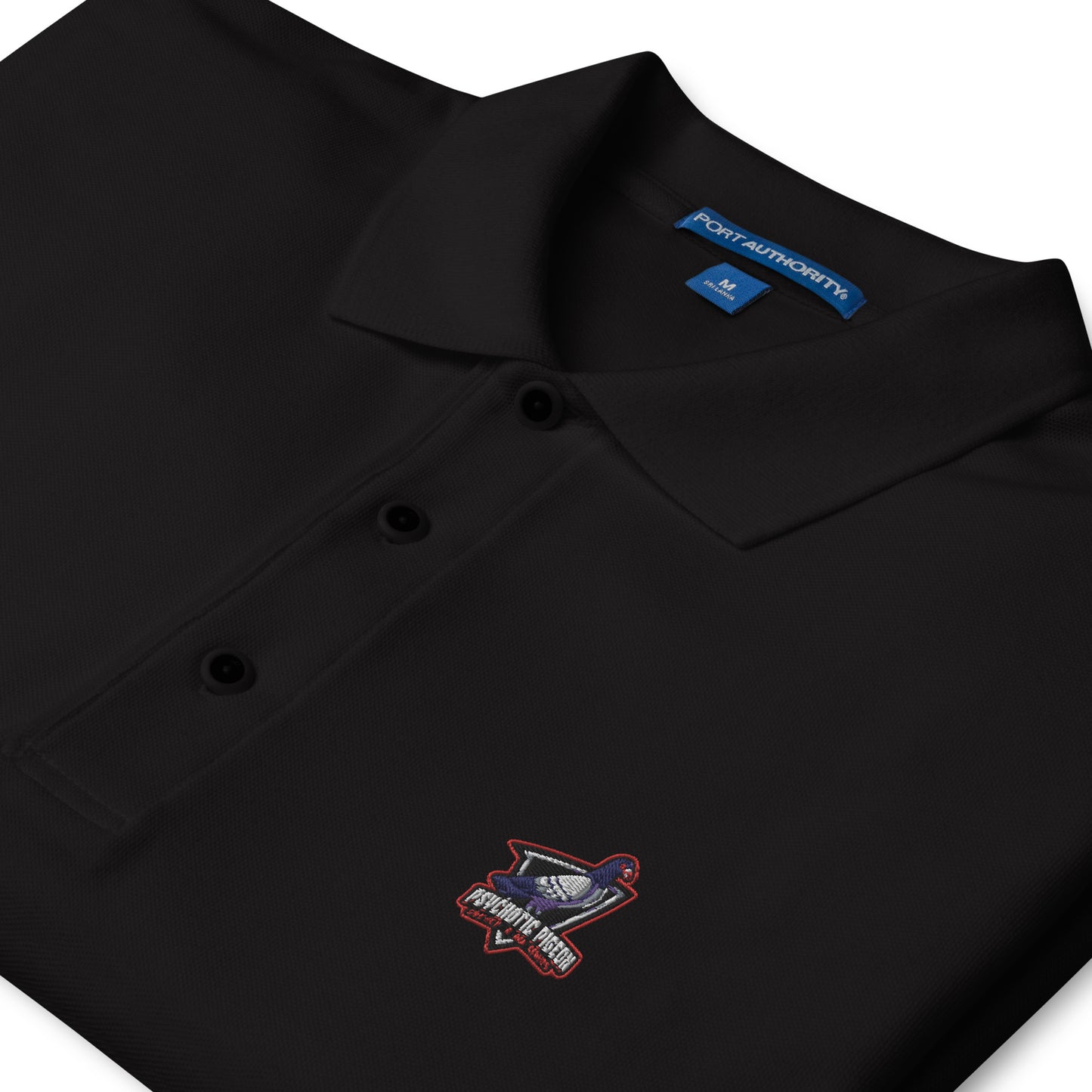 New Limted Edition Psychoatic Pigeon Men's Premium Polo