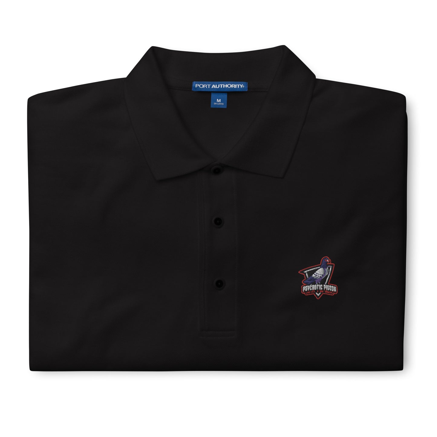 New Limted Edition Psychoatic Pigeon Men's Premium Polo